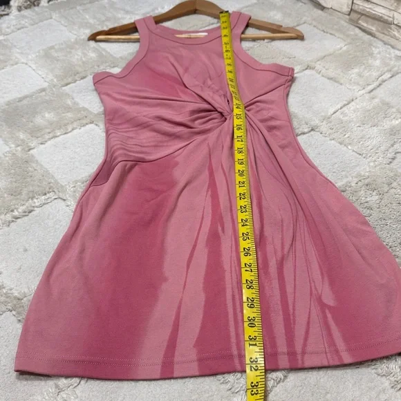 URBAN REVIVO Ruched Twist Front Dress - Picture 6 of 9